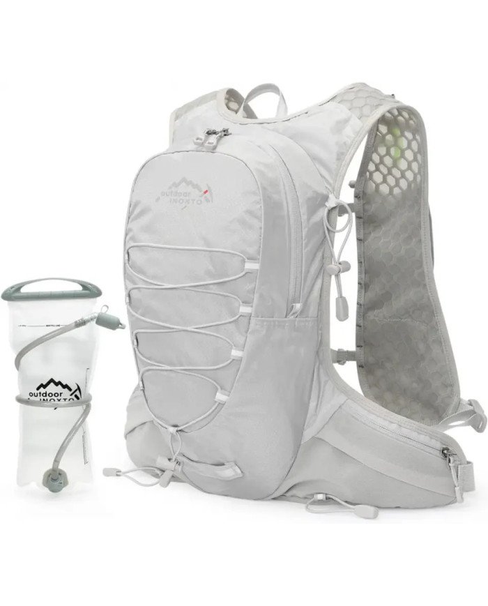 CHALECO DE HIDRATACION TRAIL RUNNING VEST 3L C/BOLSA DE AGUA 2L INOXTO