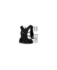 CHALECO DE HIDRATACION TRAIL RUNNING VEST 12L C/BOLSA DE AGUA 2L + 2 BOTELLAS FLEXIBLES DE 250ML INOXTO