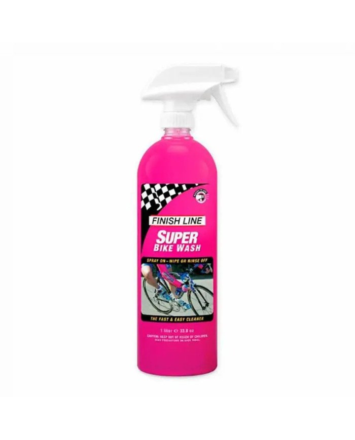 LIMPIADOR SUPER BIKE WASH SPRAY DE 1L FINISH LINE
