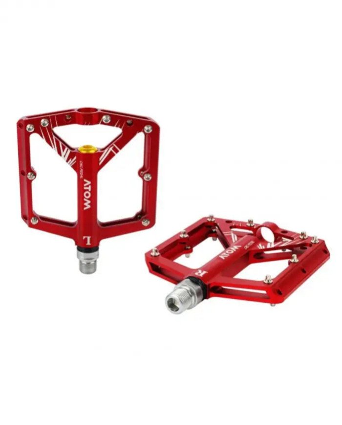 PEDAL ATOM ALUMINIO ALNC-636 C/3RODAJES