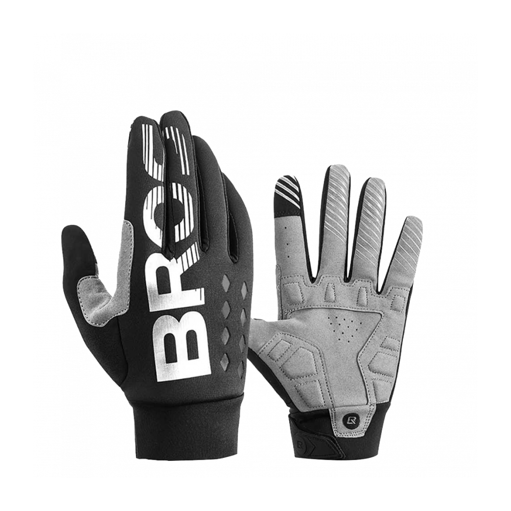 GUANTES DEDO LARGO ROCKBROS S209 NEGRO TALLA S