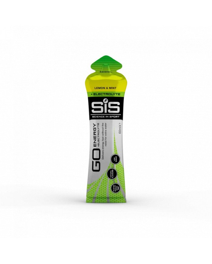 GEL ENERGIZANTE GO GEL ELECTROLITOS LIMON MENTA SIS