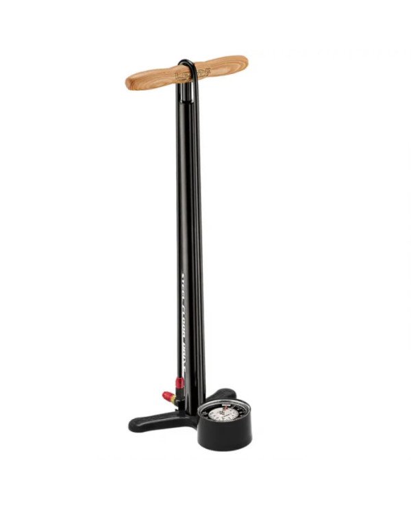 INFLADOR STEEL FLOOR DRIVE 3.5 BLACK LEZYNE