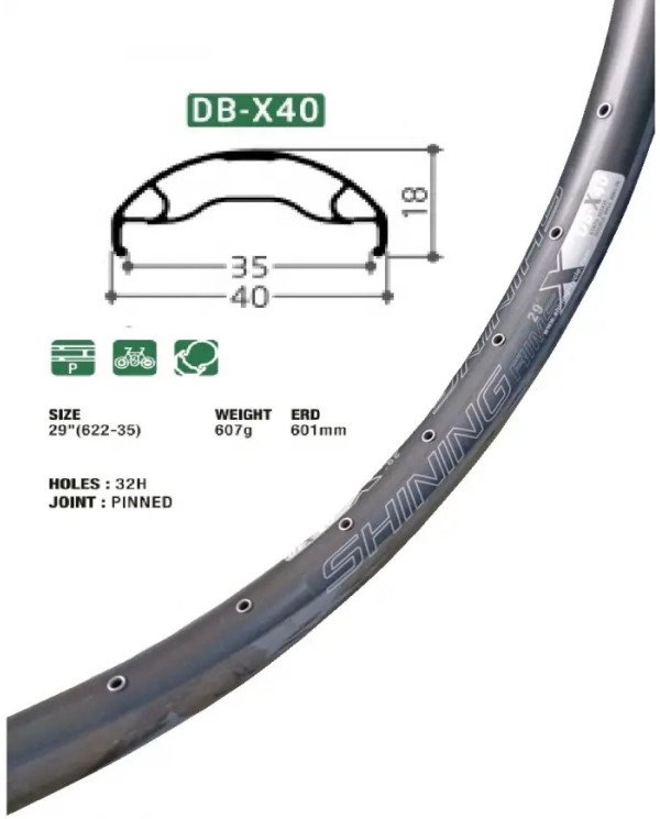 ARO 29 32H M/SHINING MODEL:. DB-X40 - DISCO