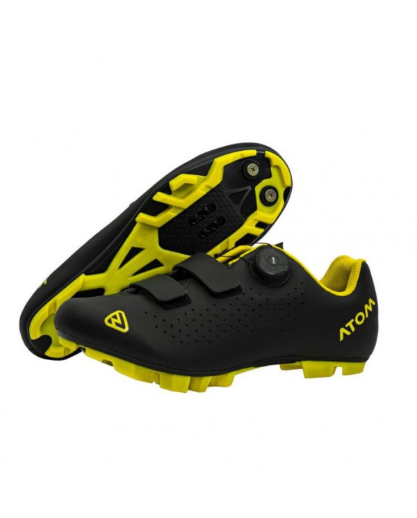 ZAPATILLA ATOM RIVAL AT023 NEGRO/AMARILLO
