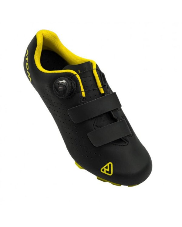 ZAPATILLA ATOM RIVAL AT023 NEGRO/AMARILLO