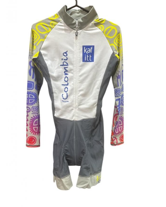 ENTERIZO DAMA ML/PC KAFFIT TEAM COLOMBIA TALLA M