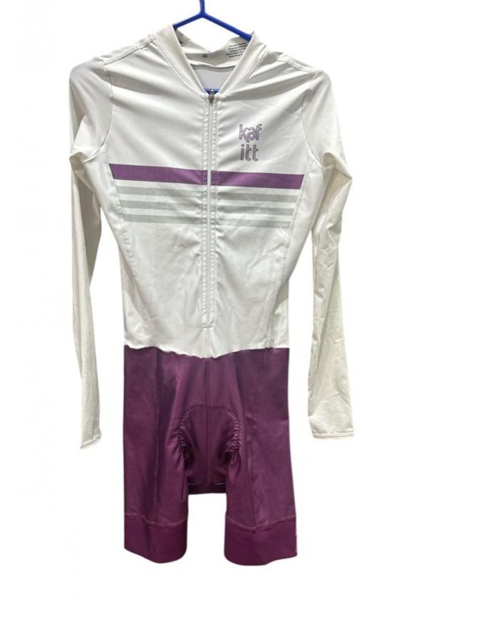 ENTERIZO DAMA ML/PC KAFFIT GLOSS VINO TALLA M