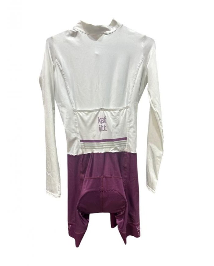 ENTERIZO DAMA ML/PC KAFFIT GLOSS VINO TALLA M