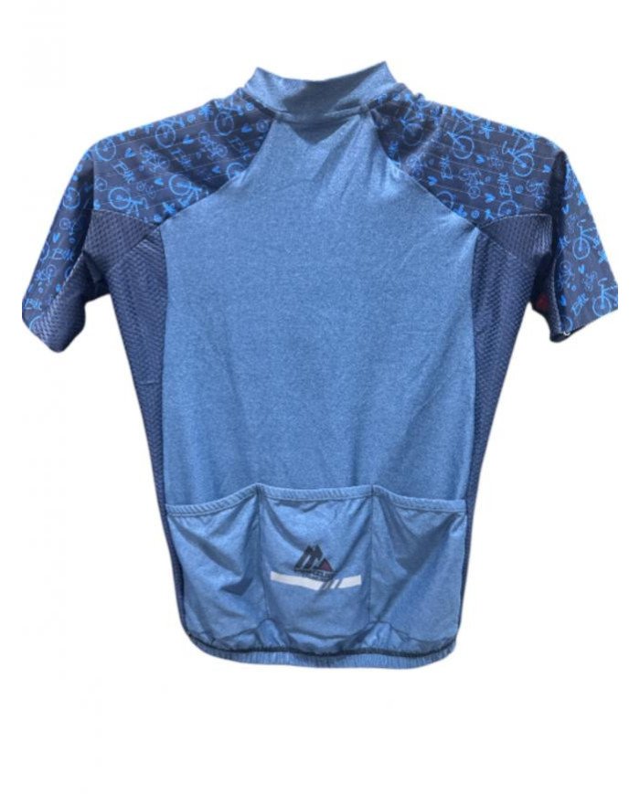 JERSEY MANZUR MUJER MC PRO AZUL BIKE TALLA S
