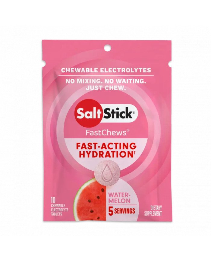 TABLETAS DE ELECTROLITOS SALT STICK FASTCHEWS SANDIA