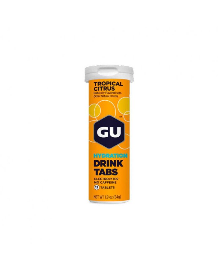 TABS DE HIDRATACION TROPICAL CITRUS GU