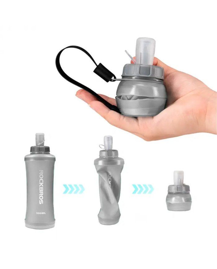 BOTELLA FLEXIBLE 500ML ROCKBROS DCBT-350