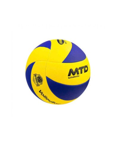 PELOTA P/VOLEY MATADORCITA PU THERMO SELLADO HYGROSCOPIC AMARILLO/AZUL (#5) MT-830-2-5
