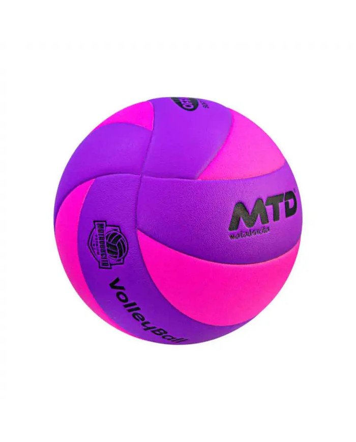 PELOTA P/VOLEY MATADORCITA PU THERMO SELLADO HYGROSCOPIC MORADO/FUCSIA (#5) MT-830-1-5