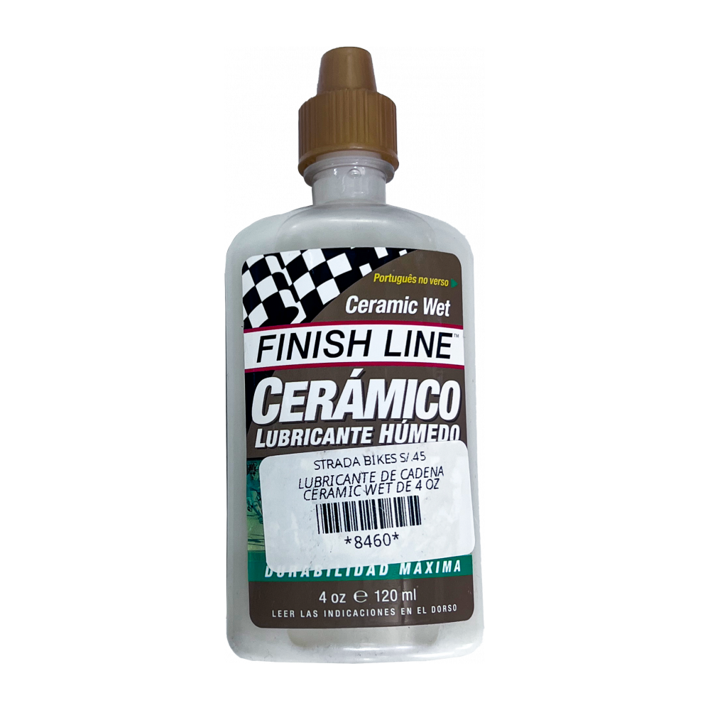 LUBRICANTE DE CADENA CERAMIC WET DE 4 OZ FINISH LINE