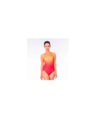 SWIMSUIT PORTO GIRL ROSADO/NARANJA