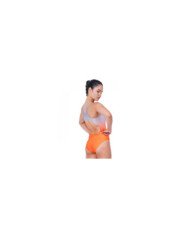 SWIMSUIT PORTO GIRL CELESTE/NARANJA