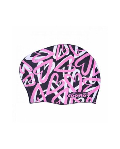 GORRO P/NATACIÓN PORTO DISEÑOS CORAZON