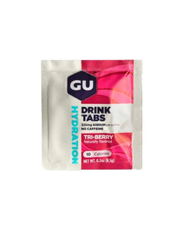 TABS DE HIDRATACION TRI-BERRY INDIVIDUAL GU