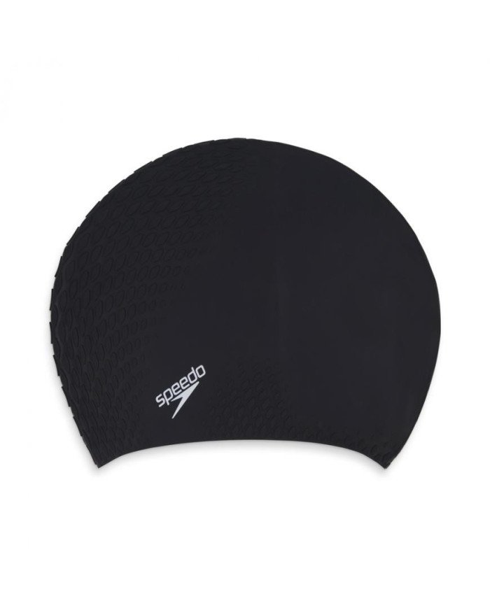 GORRO P/NATACIÓN SPEEDO BUBBLE ACTIVE + CAP AU BLACK NEGRO UNU