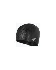 GORRO P/NATACIÓN SPEEDO BUBBLE ACTIVE + CAP AU BLACK NEGRO UNU