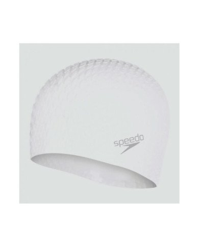 GORRO P/NATACIÓN SPEEDO BUBBLE ACTIVE + CAP AU WHITE BLANCO UNU
