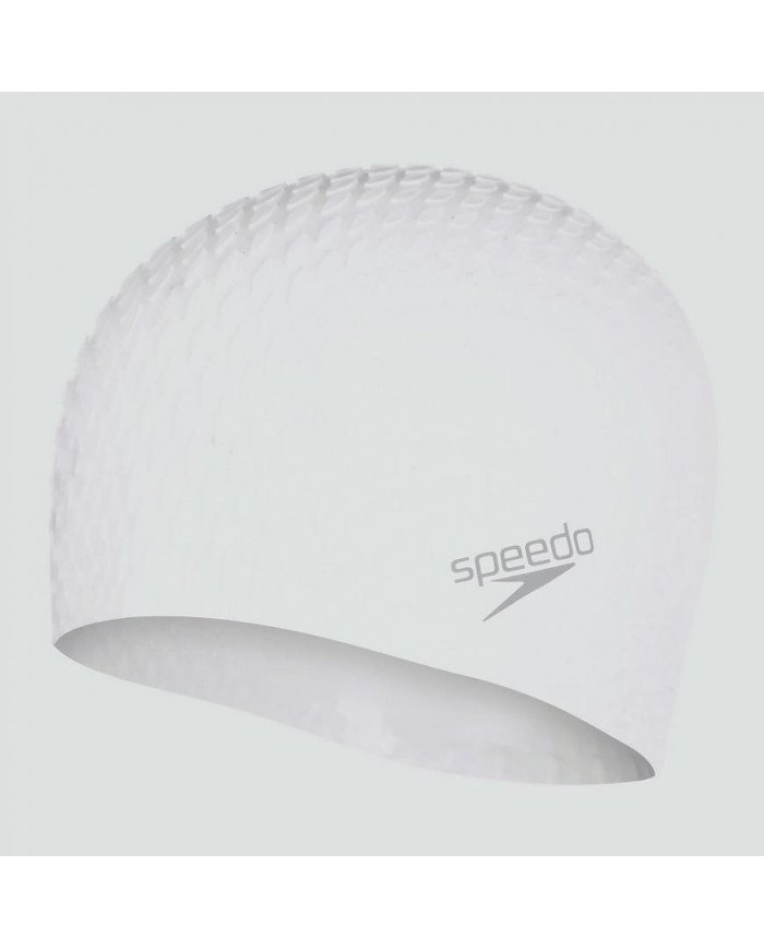 GORRO P/NATACIÓN SPEEDO BUBBLE ACTIVE + CAP AU WHITE BLANCO UNU
