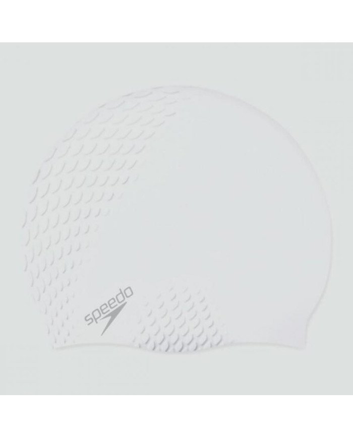 GORRO P/NATACIÓN SPEEDO BUBBLE ACTIVE + CAP AU WHITE BLANCO UNU