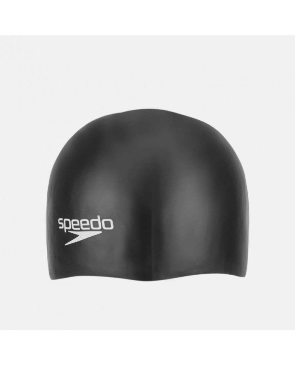 GORRO P/NATACIÓN SPEEDO GORRO PLAIN MOULDED SILICONE JUNIOR NEGRO UNU