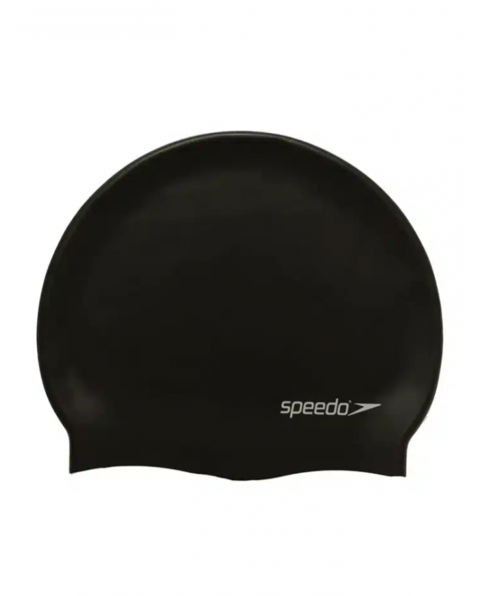 GORRO P/NATACIÓN SPEEDO GORRO FLAT SILICONE CAP ADULTO NEGRO UNU