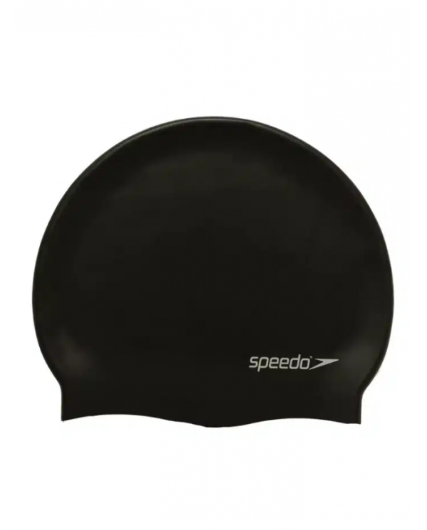 GORRO P/NATACIÓN SPEEDO GORRO FLAT SILICONE CAP ADULTO NEGRO UNU
