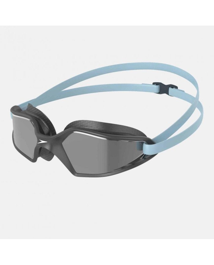 LENTE P/NATACION SPEEDO HYDROPULSE MIRROR GOG AU GREY/SILVER GRIS UNU