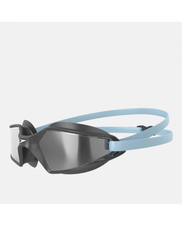 LENTE P/NATACION SPEEDO HYDROPULSE MIRROR GOG AU GREY/SILVER GRIS UNU