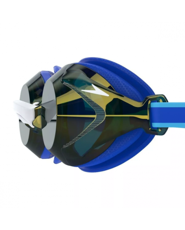 LENTE P/NATACION SPEEDO JUNIOR VANQUISHER 3.0 MIRROR BLUE AZUL UNU