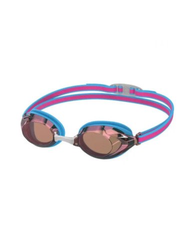 LENTE P/NATACION SPEEDO JUNIOR VANQUISHER 3.0 MIRROR BLUE/PINK AZUL UNU