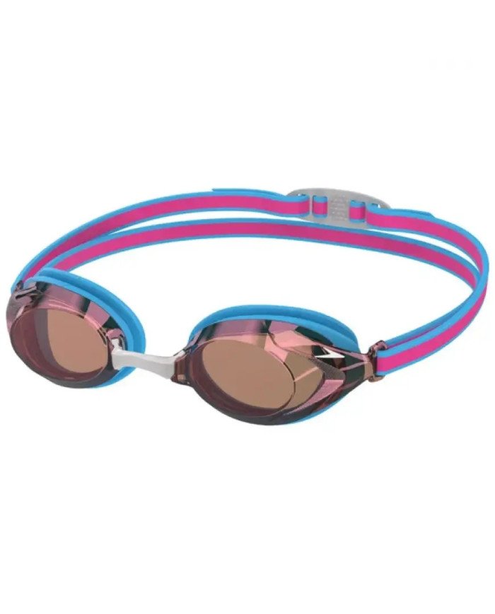 LENTE P/NATACION SPEEDO JUNIOR VANQUISHER 3.0 MIRROR BLUE/PINK AZUL UNU
