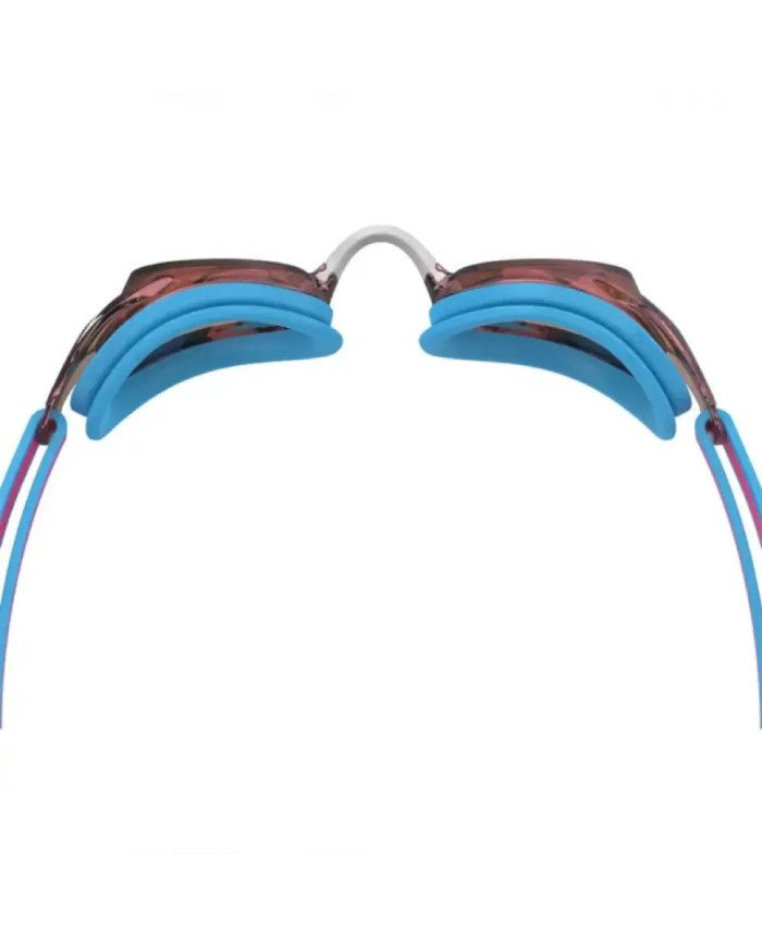 LENTE P/NATACION SPEEDO JUNIOR VANQUISHER 3.0 MIRROR BLUE/PINK AZUL UNU