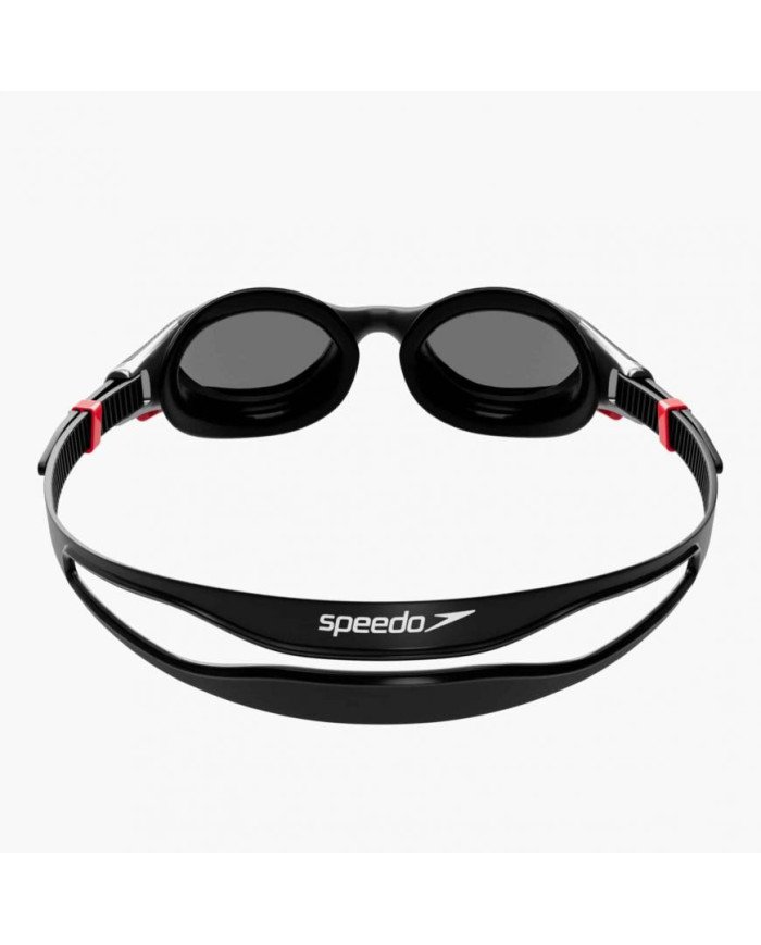 LENTE P/NATACION SPEEDO BIOFUSE 2.0 MIRROR BLACK/SILVER NEGRO UNU