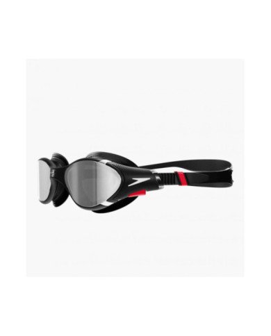 LENTE P/NATACION SPEEDO BIOFUSE 2.0 MIRROR BLACK/SILVER NEGRO UNU
