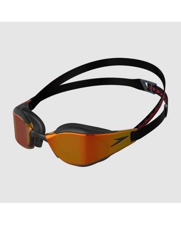 LENTE P/NATACION SPEEDO FASTSKIN HYPER ELITE MIR AU BLACK/GOLD BICOLOR UNU
