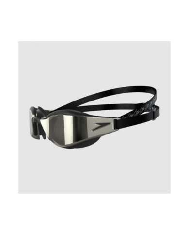 LENTE P/NATACION SPEEDO FASTSKIN HYPER ELITE MIR AU BLACK/SILVER NEGRO UNU
