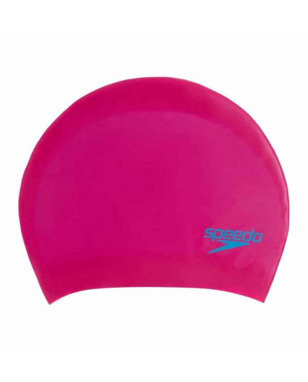 GORRO P/NATACION SPEEDO JUNIOR LONG HAIR CAP ROSADO UNU