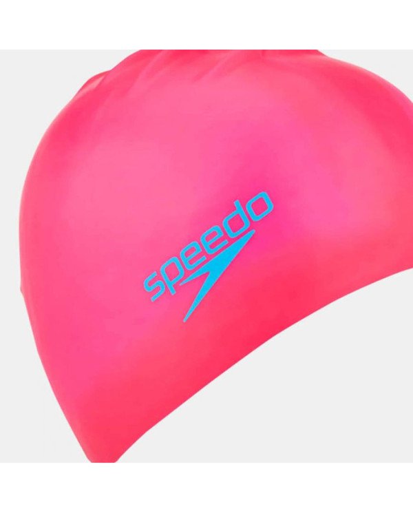 GORRO P/NATACION SPEEDO JUNIOR LONG HAIR CAP ROSADO UNU