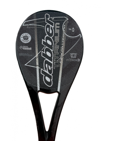 PALETA DABBER P/FRONTON MOD CARBONO + KEVLAR GRIS