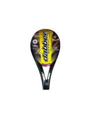 PALETA DABBER P/FRONTON MOD CARBONO + KEVLAR AMARILLO