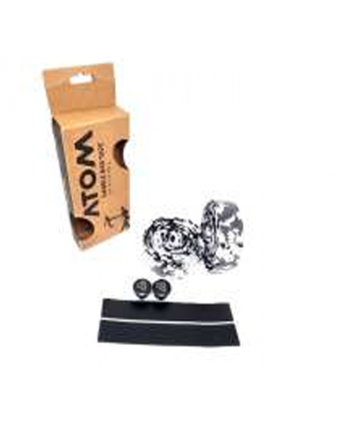 CINTAS DE RUTA MDL:HL-GR28-2 COLOR GRIS C/ BLANCO, 30X1900MM ATOM