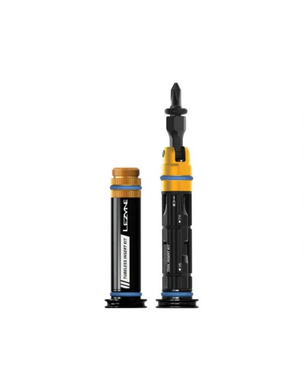 HERRAMIENTA DUAL TUBELESS REPAIR AND TOOL INSERT KIT MEDIUM BLACK LEZYNE