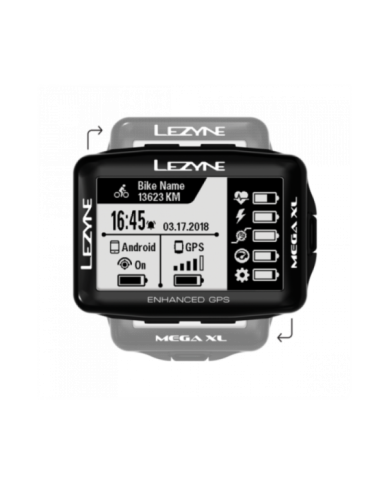 MEGA XL GPS HEART RATE, PRO SPEED/ CAD LOADED LEZYNE