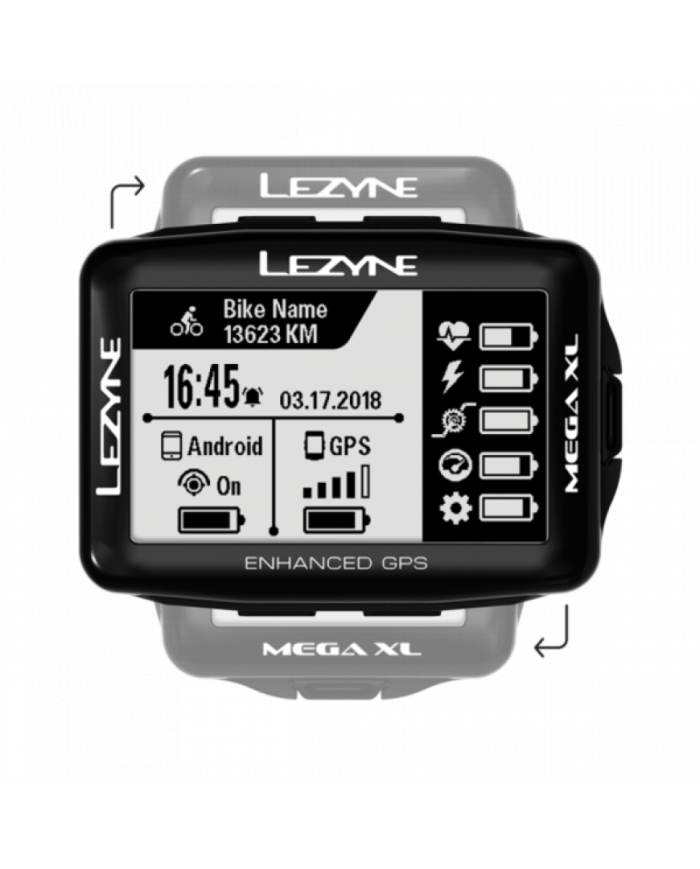 MEGA XL GPS HEART RATE, PRO SPEED/ CAD LOADED LEZYNE